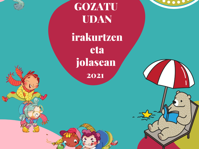 Udaleko Euskara Zerbitzuak eta Juan San Martin Liburutegiak prestatu duten gidaren azala