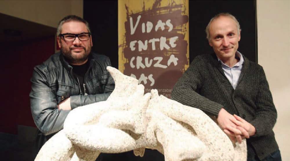 'Gurutzatutako bizitzak' erakusketa zabaldu da Portalean