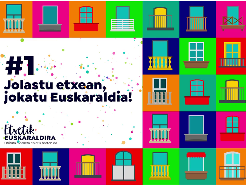Etxean jolas egiteko baliabideak