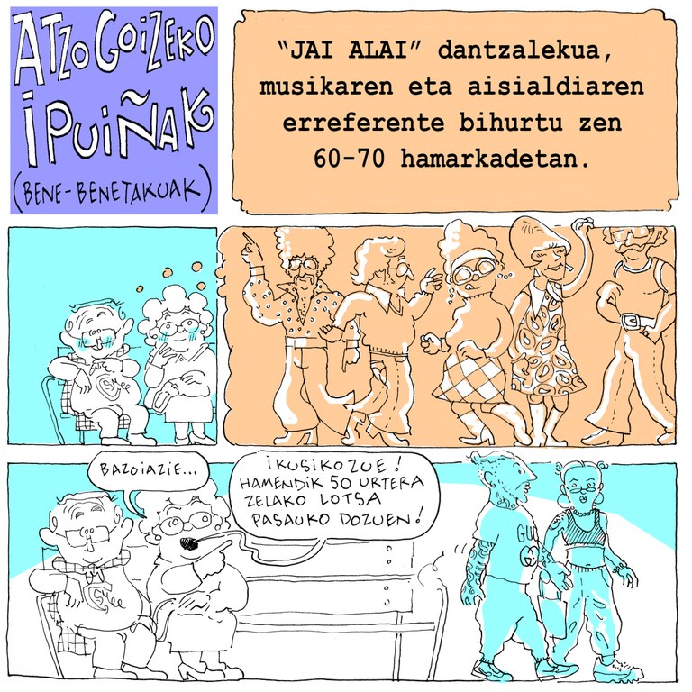 "Jai Alai dantzalekua" (Atzo goizeko ipuinak, Jose Antonio Azpilikueta)