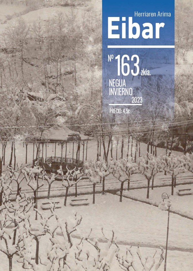 Kalean dago Eibar aldizkariaren azken alea (163), 2023ko neguko alea dagokiona; baita webgune honetan ere Untzaga plaza 1920 inguruan. Udal Artxiboa