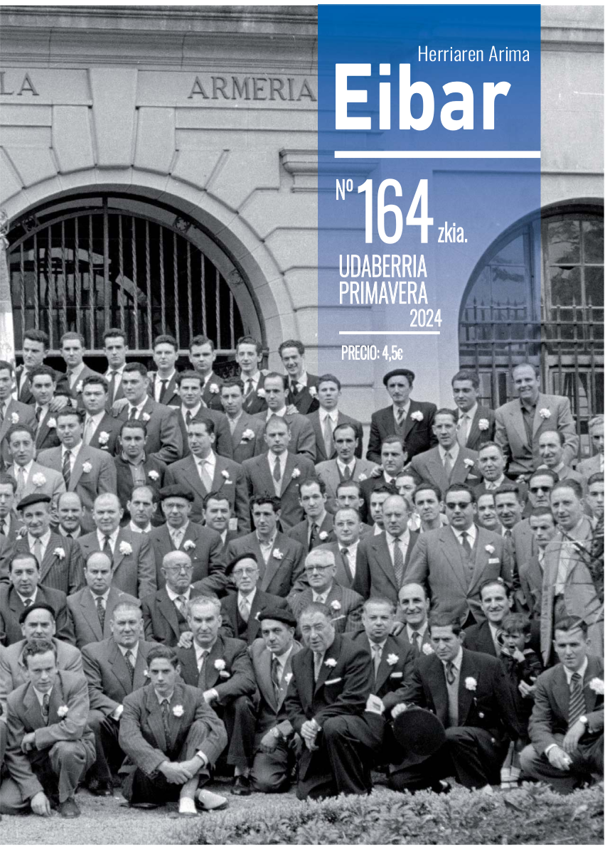 Laster izango da kalean 2024ko udaberriari dagokion Eibar aldizkariaren azken alea (164), webgune honetan dagoeneko eskegia Laster izango da kalean 2024ko udaberriari dagokion Eibar aldizkariaren azken alea (164), webgune honetan dagoeneko eskegia