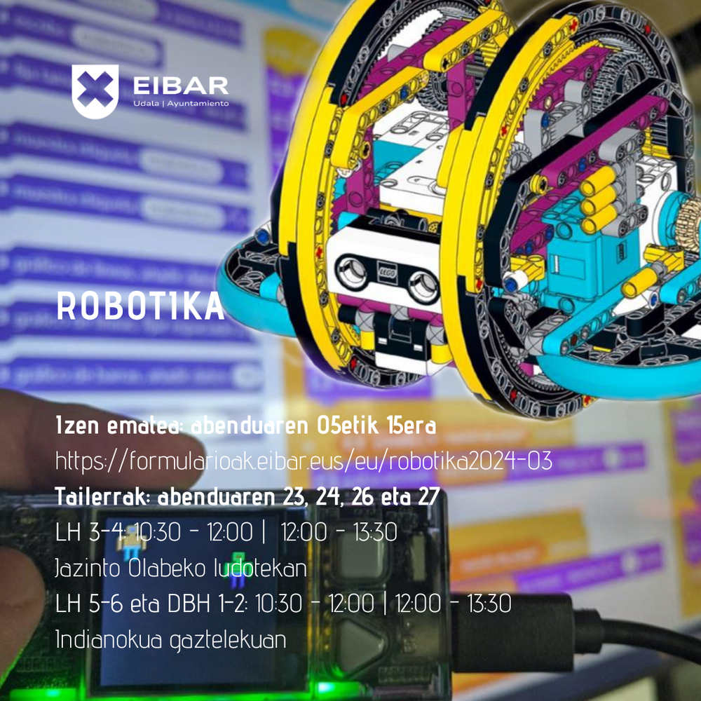 Robotika Gabonetako oporretan
