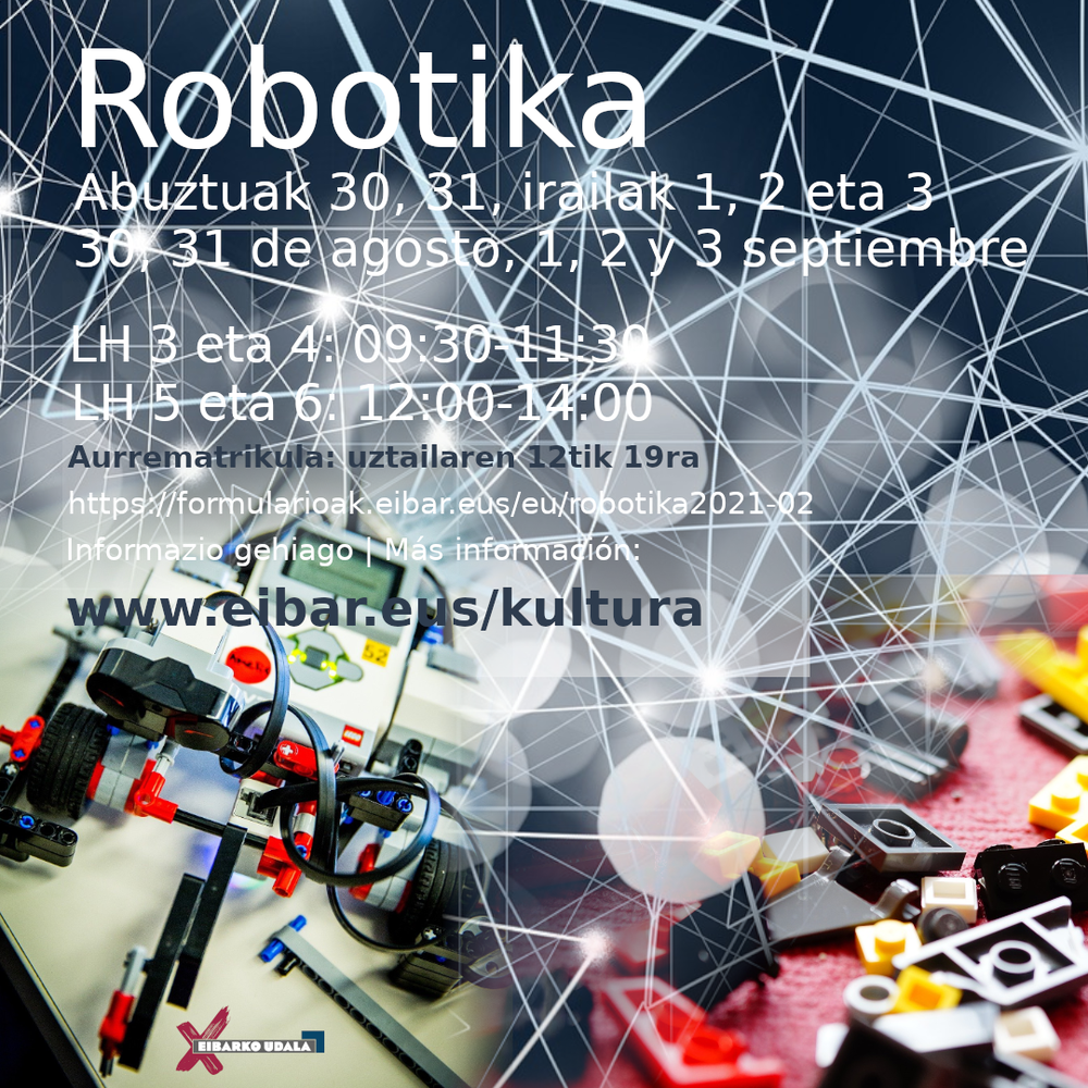 Robotika tailerrak (2021-02) Robotika2021/02