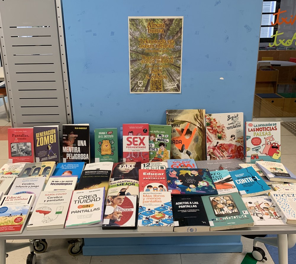 Liburutegian ipinitako interesgunea