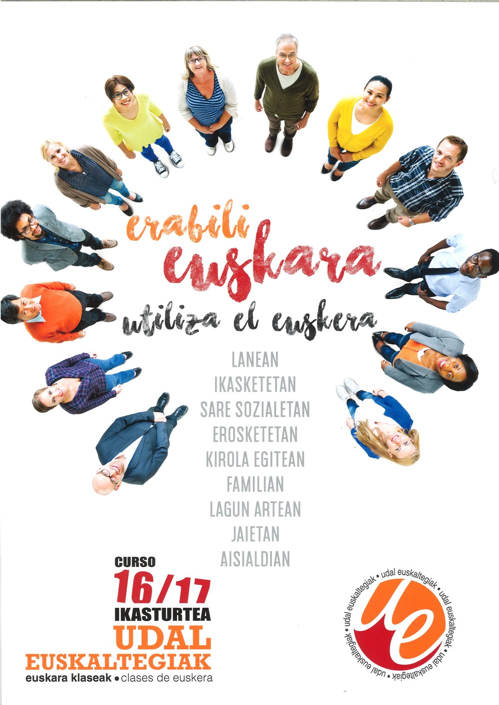 Udal Euskaltegian eskolak urriaren 3an hasiko dira