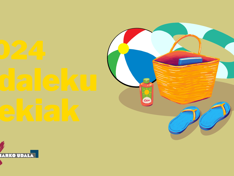 Udaleku irekiak 2024 Udalekuak 2024