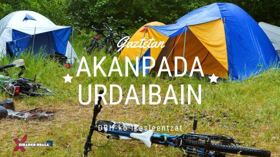 Udan gaztetan. Akanpada Urdaibain Gaztetan Urdaibai 2024