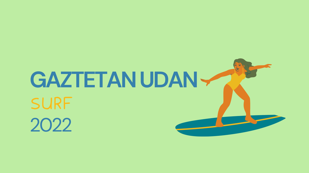 Gaztetan udan surf