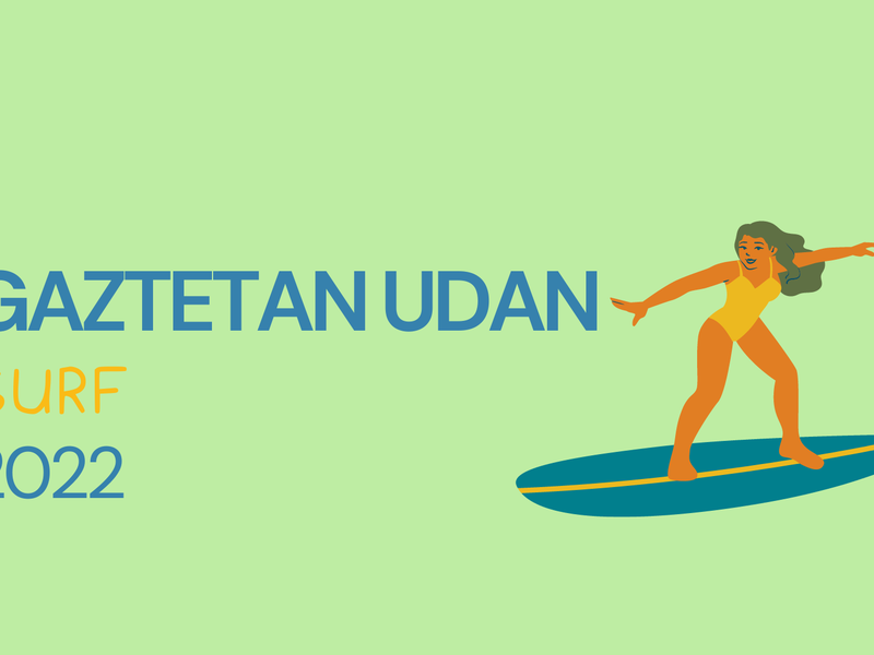 Gaztetan udan surf