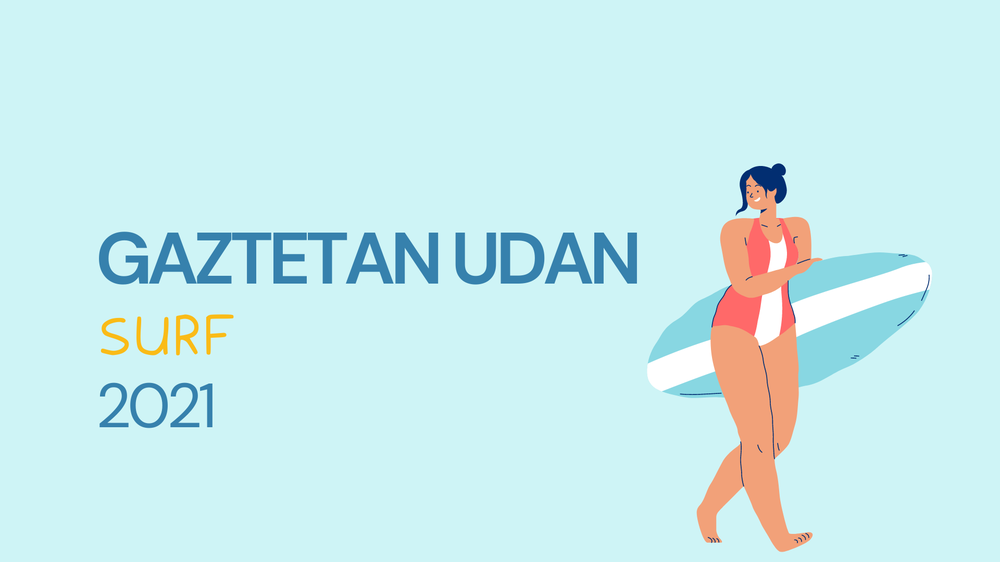 Udan gaztetan. SURF Gaztetan udan 2021