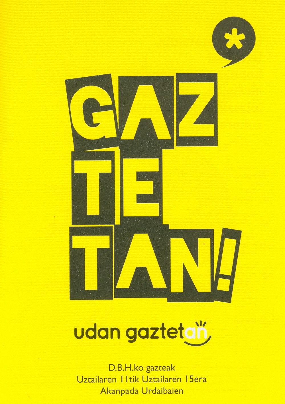 Udan gaztetan