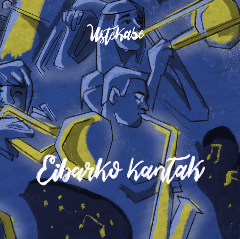 Ustekabe txarangaren diskoaren aurkezpena Coliseoan, abenduaren 16an eta 17an. "Eibarko kantuak", Ustekabe