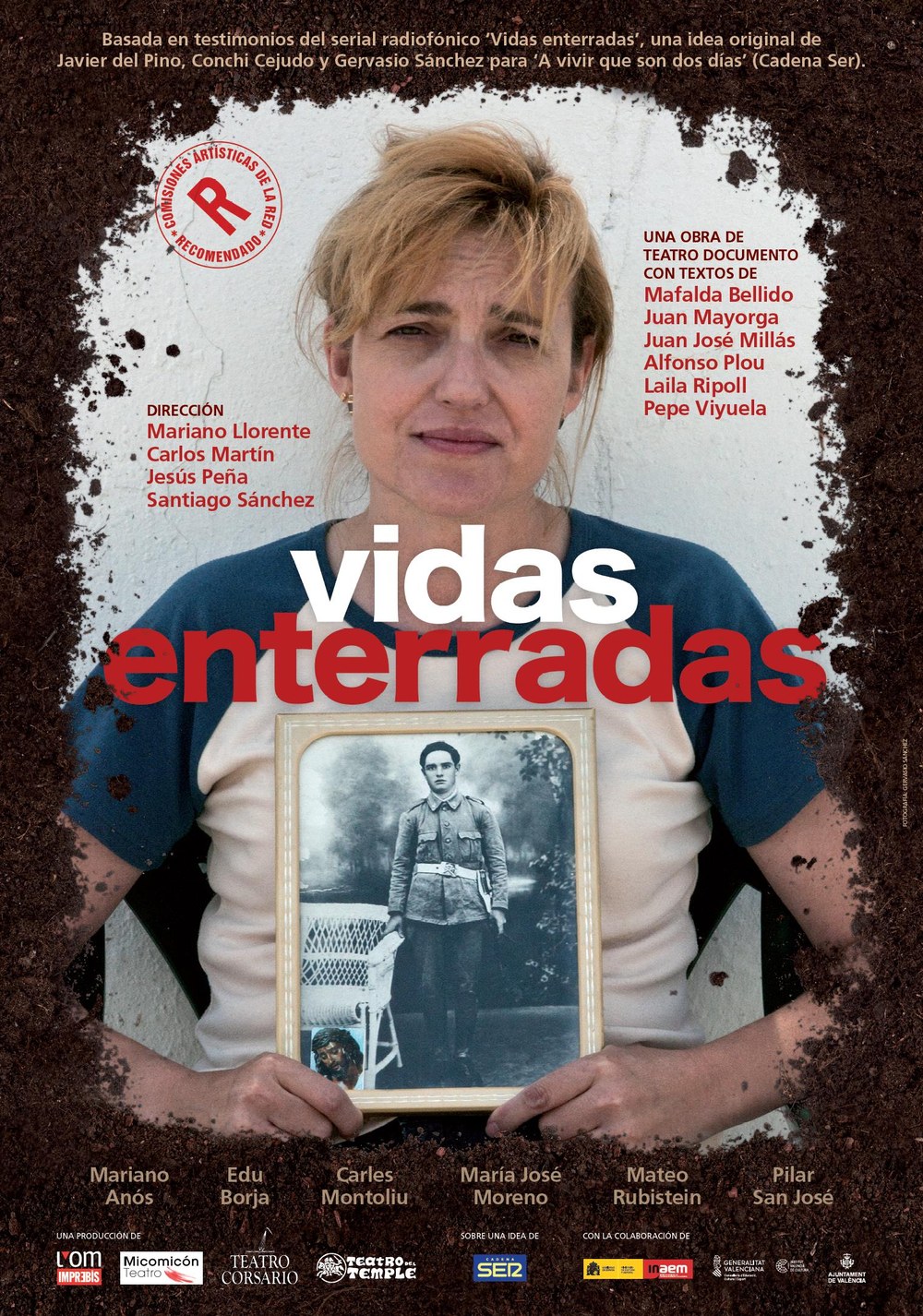 "Vidas enterradas" antzezlana Coliseo antzokian izango da vidas enterradas