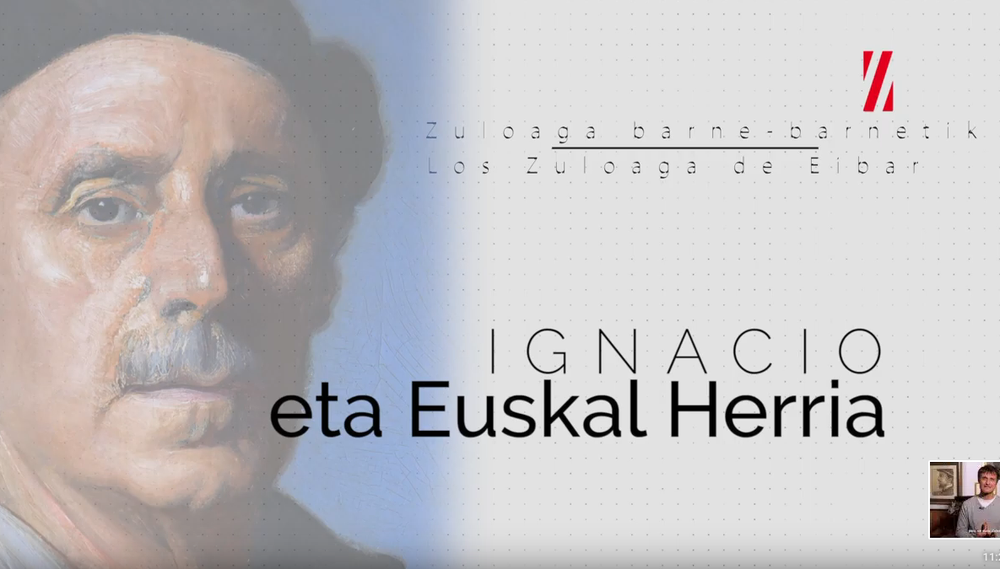 "Zuloaga eta Euskal Herria" dokumentala sarean "Ignacio eta Euskal Herria" dokumentala.