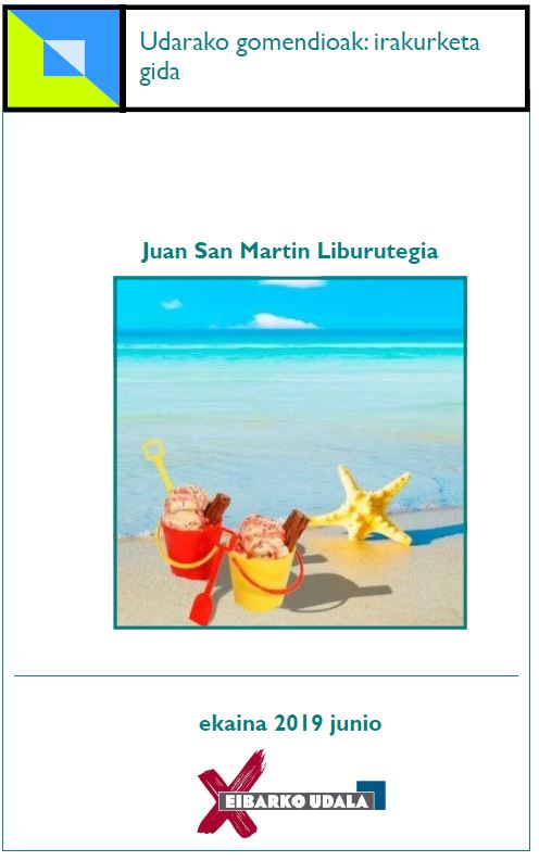 Recomendaciones de lectura para verano