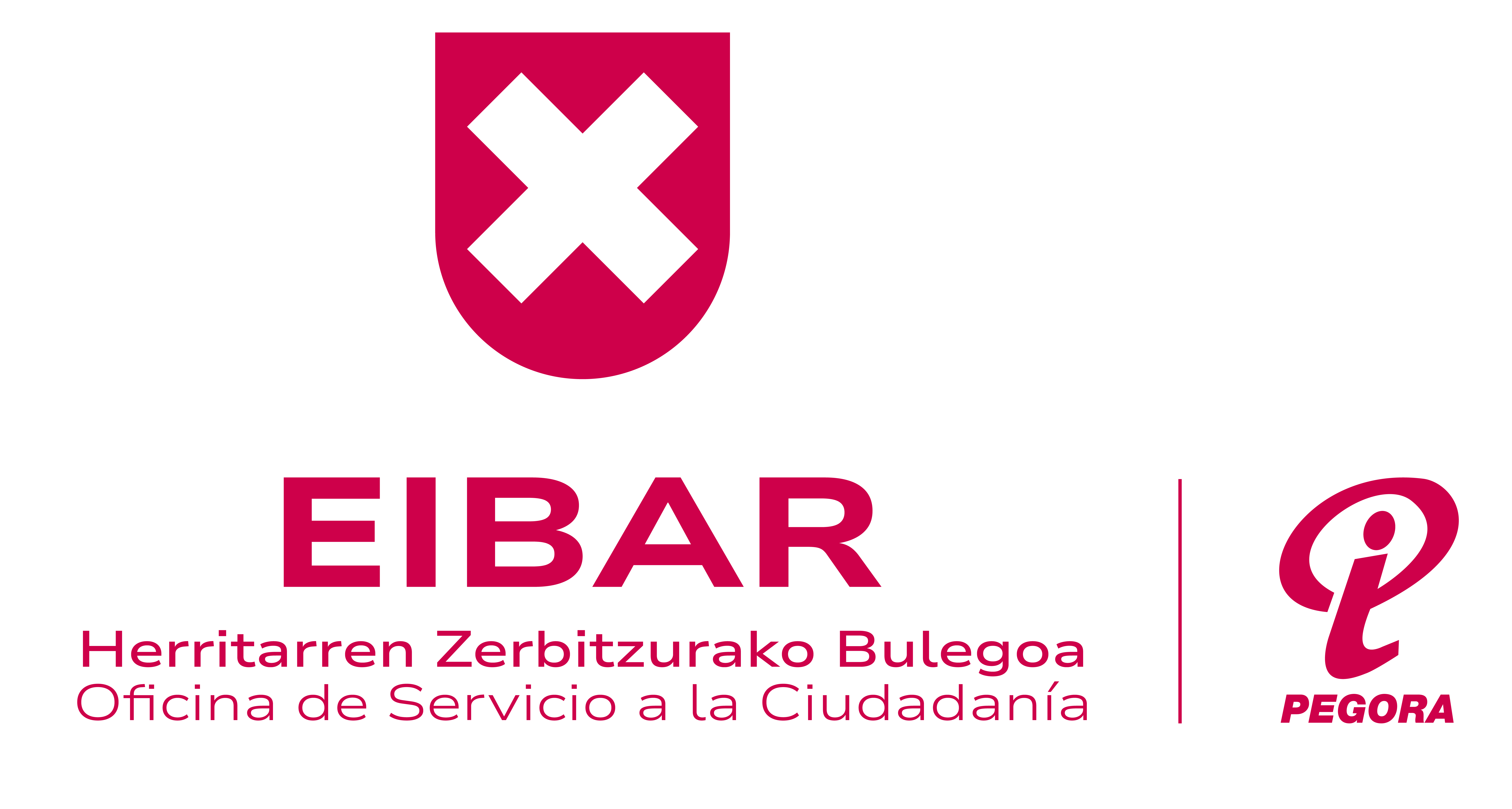 Herritarren zerbitzurako bulegoa bertikala arrosa