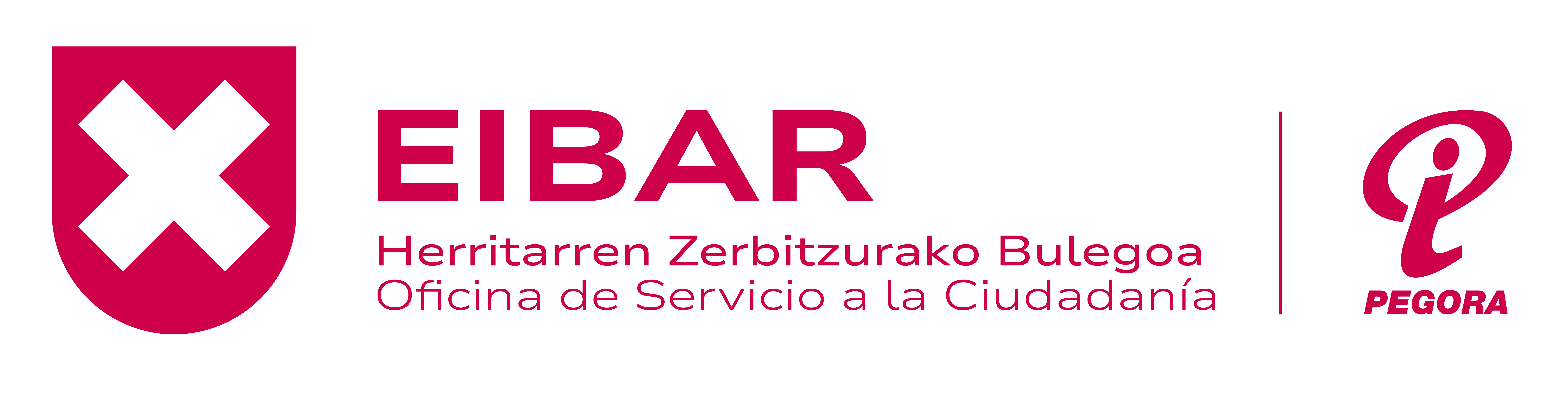 Herritarren zerbitzurako bulegoa horizontala arrosa