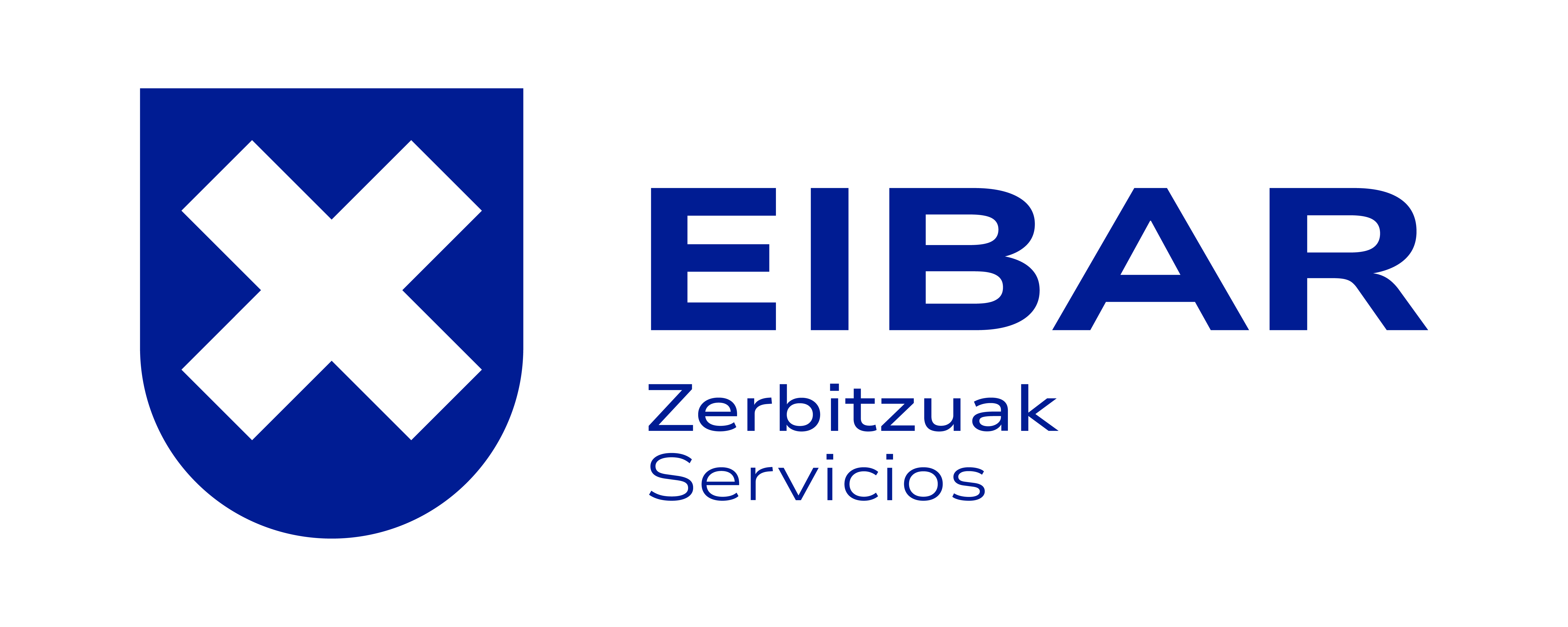 Zerbitzuak horizontala urdina